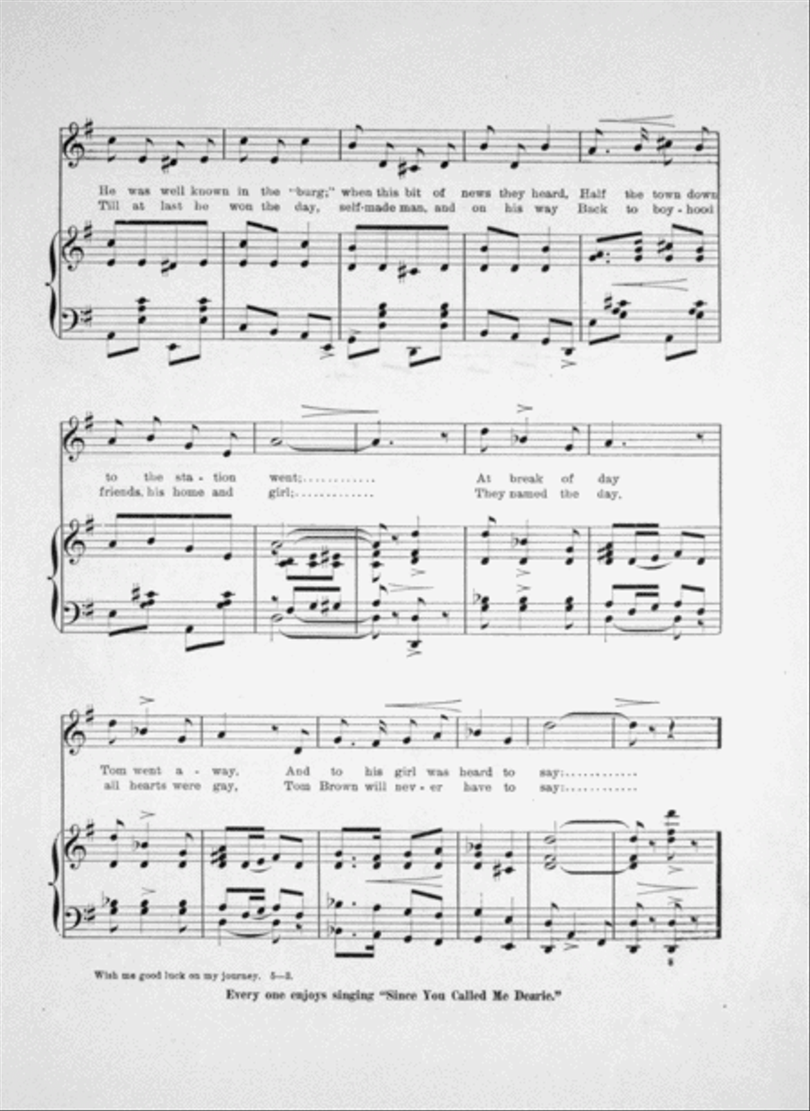 Wish Me Good Luck On My Journey Voice scores gallery preview page 4