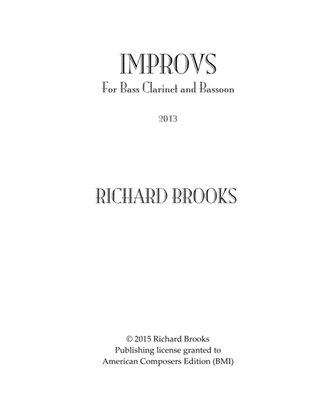 Book cover for [Brooks] Improvs
