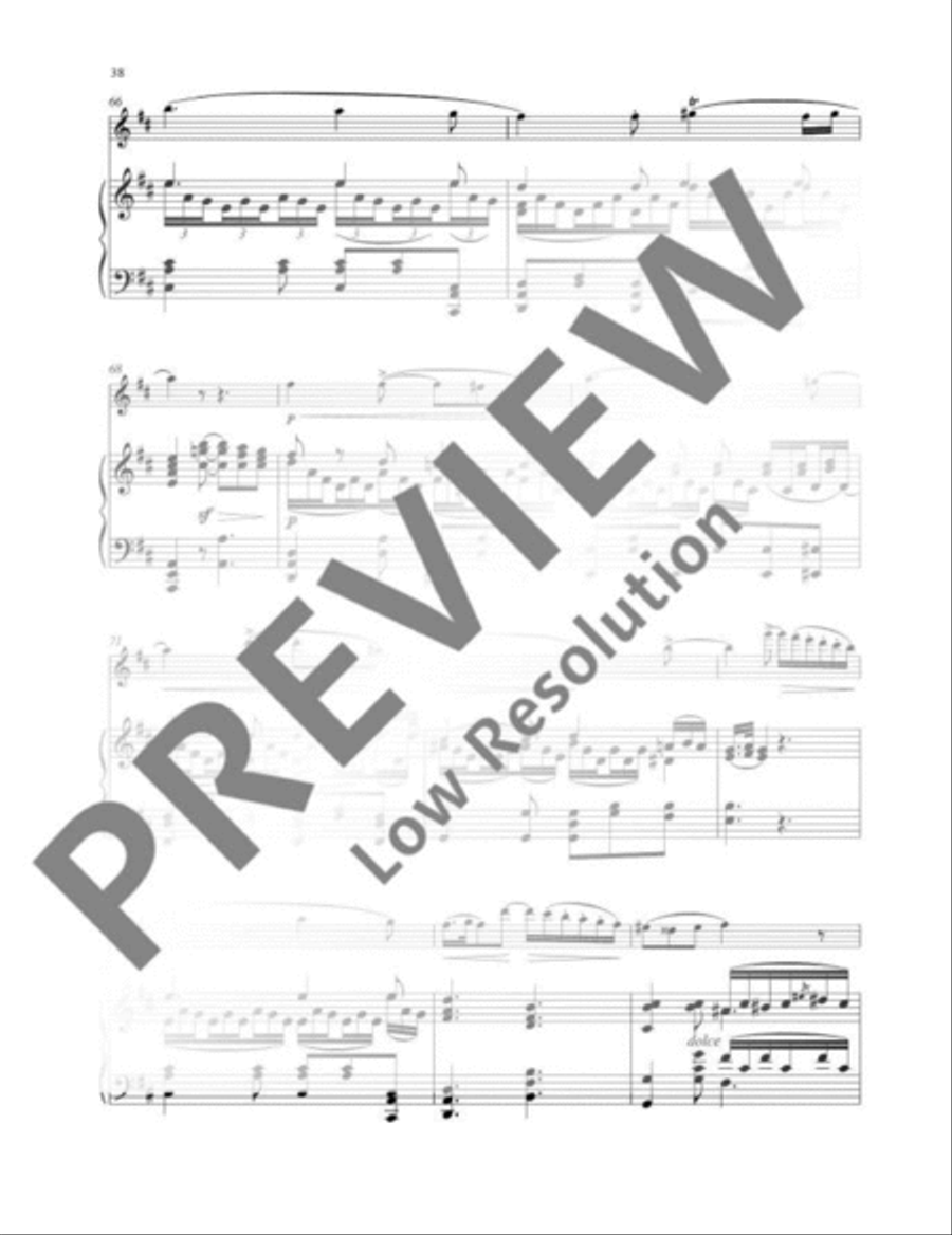 Notturno Violin Solo scores gallery preview page 8
