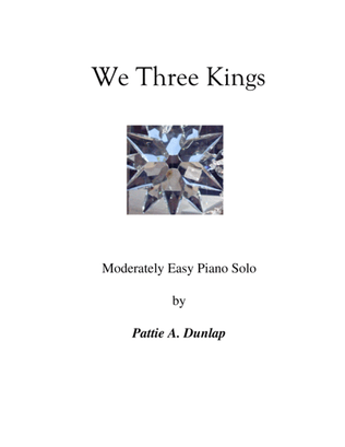 We Three Kings, L.H. melody