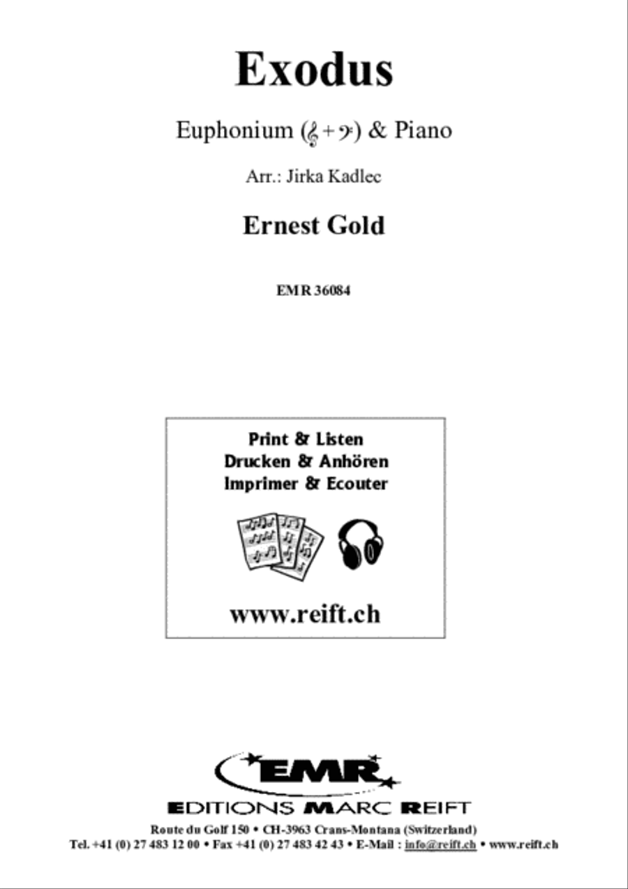 Exodus Euphonium scores gallery preview page 2