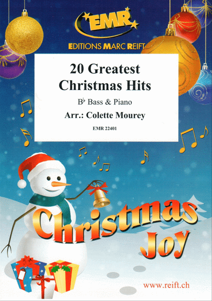 20 Greatest Christmas Hits Voice Solo scores gallery preview page 1