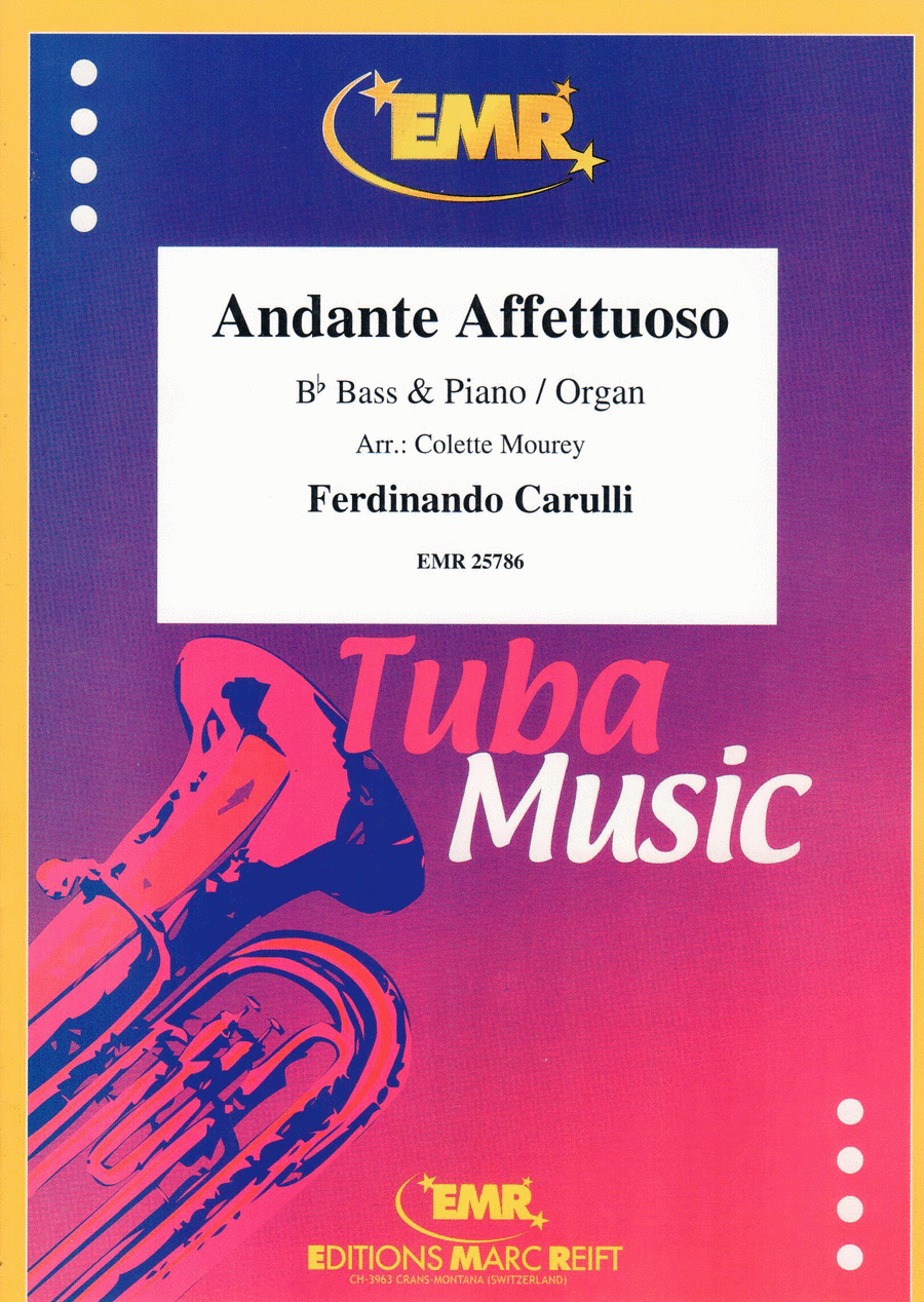 Andante Affettuoso Andante Affettuoso Organ scores gallery preview page 1