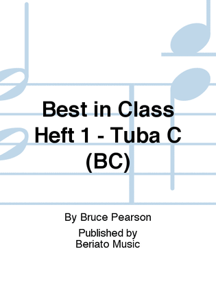 Best in Class Heft 1 - Tuba C (BC)