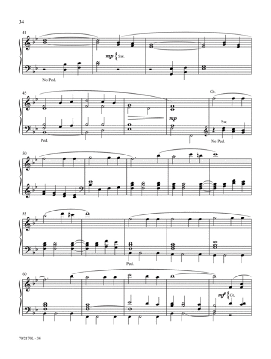 Pick Up & Play Organ Solo scores gallery preview page 21