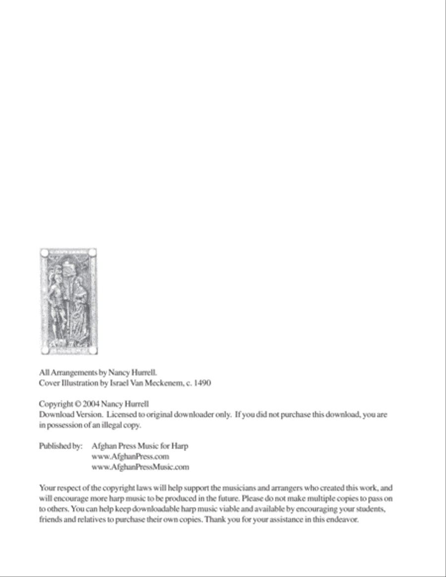 Historical Harp Collection Volume 1 Harp scores gallery preview page 3