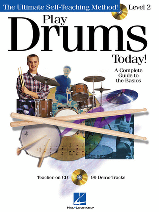 Book cover for Play Drums Today! – Level 2