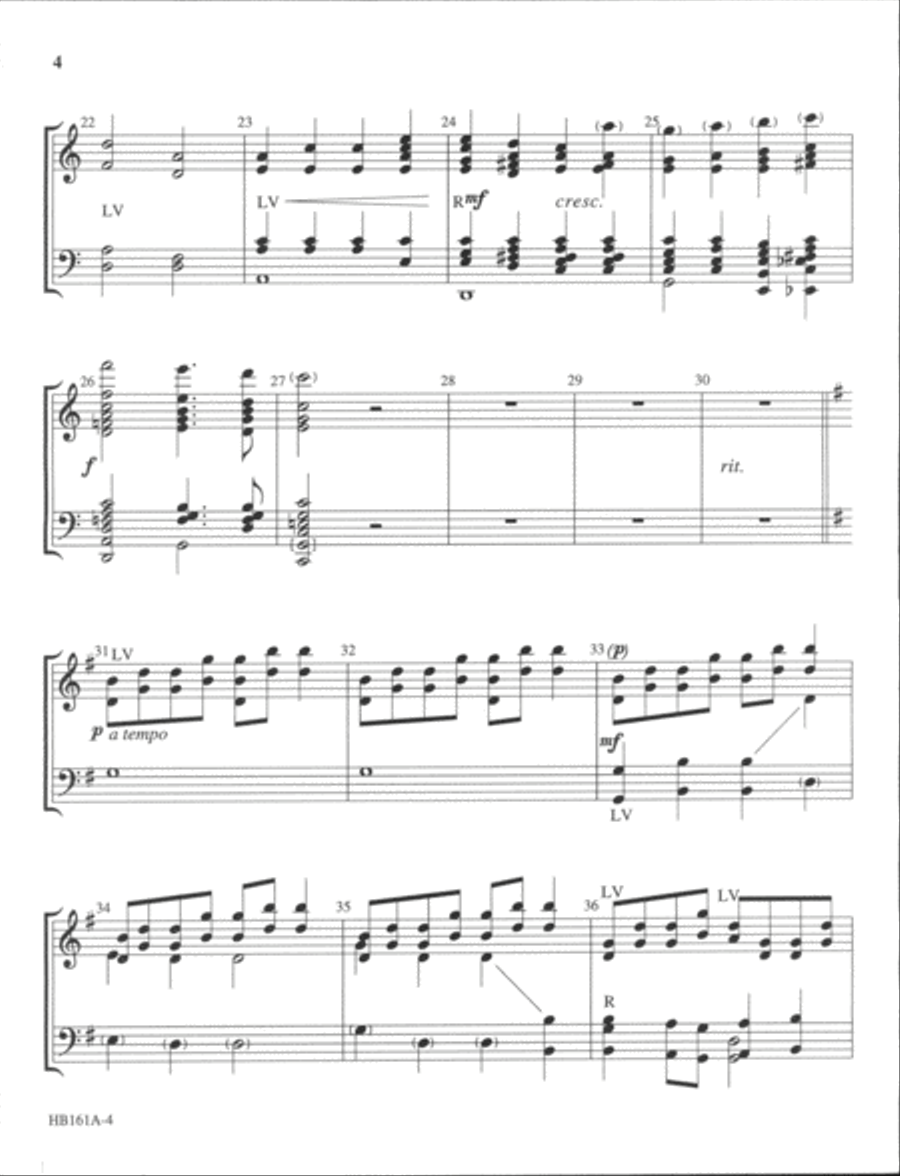 Prayer - handbell part 5-Octaves scores gallery preview page 4