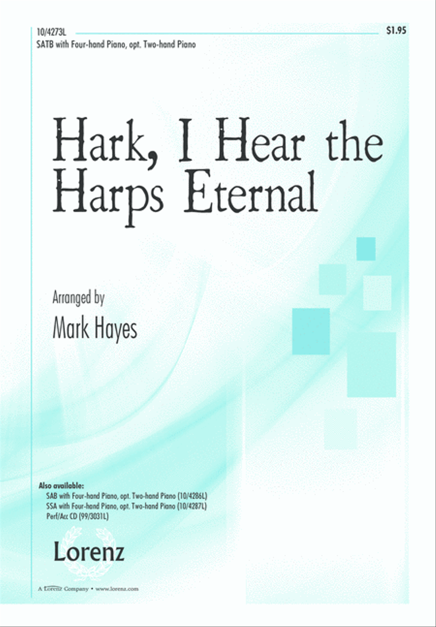 Hark, I Hear the Harps Eternal 4-Part scores gallery preview page 2