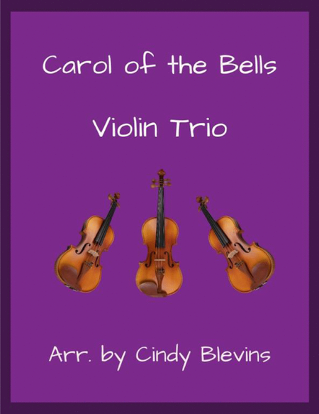 Carol of the Bells, for Violin Trio image number null
