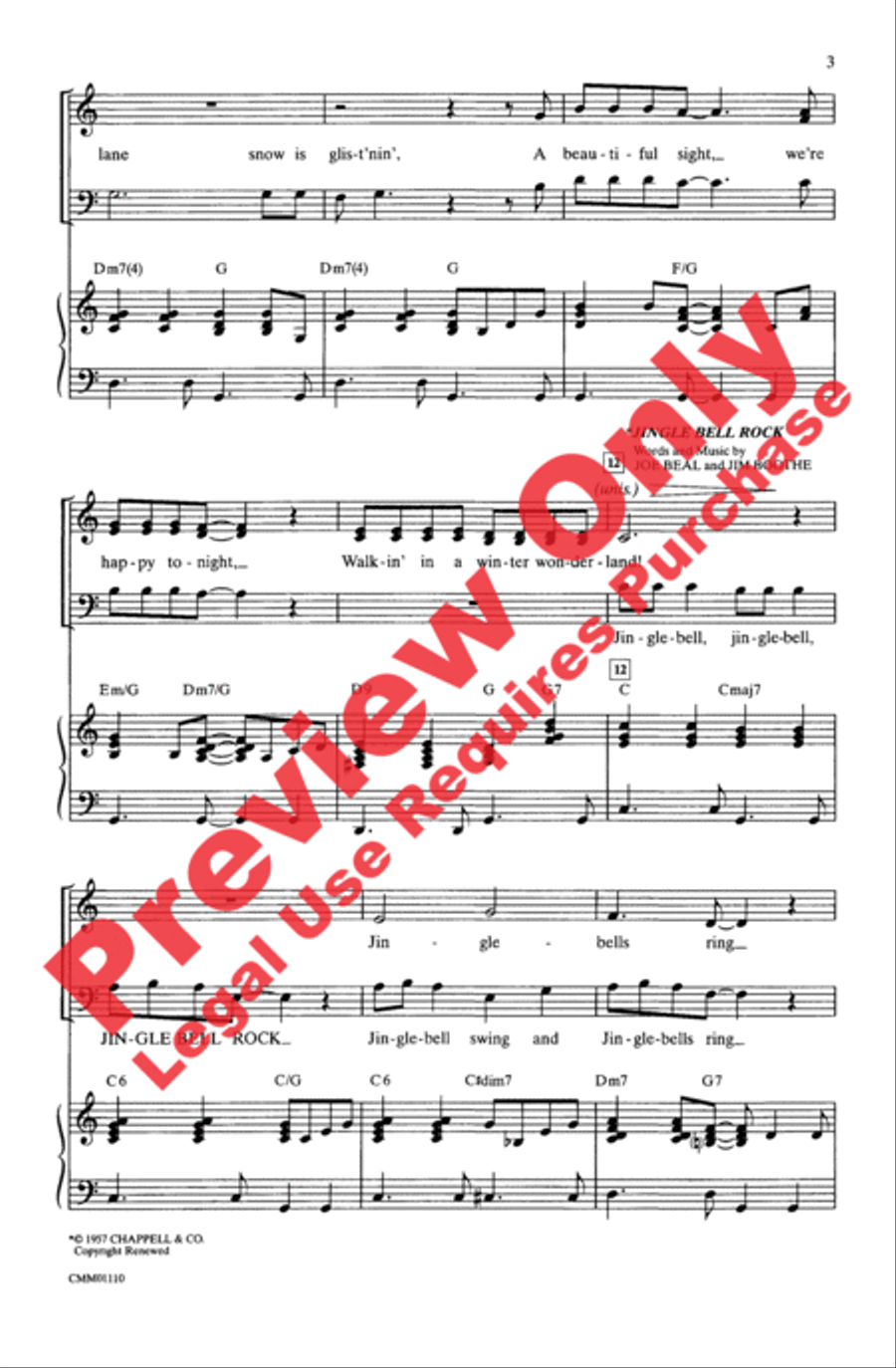 A Bit of Holiday Cheer A Bit of Holiday Cheer 4-Part scores gallery preview page 3