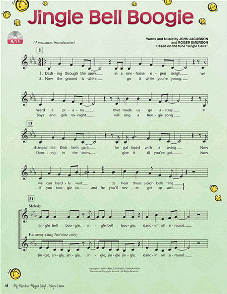 My Marvelous Magical Sleigh Choir scores gallery preview page 7