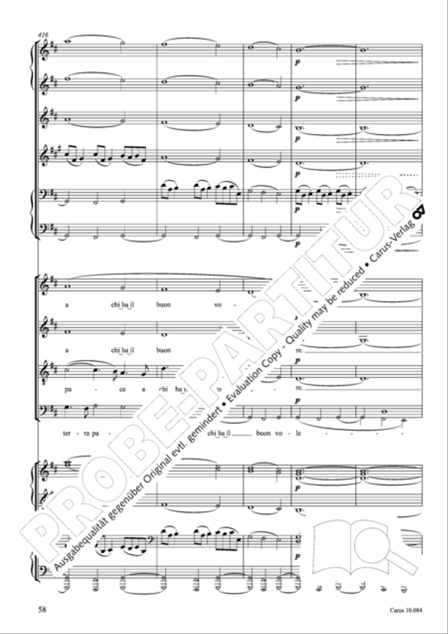 Lauda per la Nativita del Signore Divisi scores gallery preview page 59