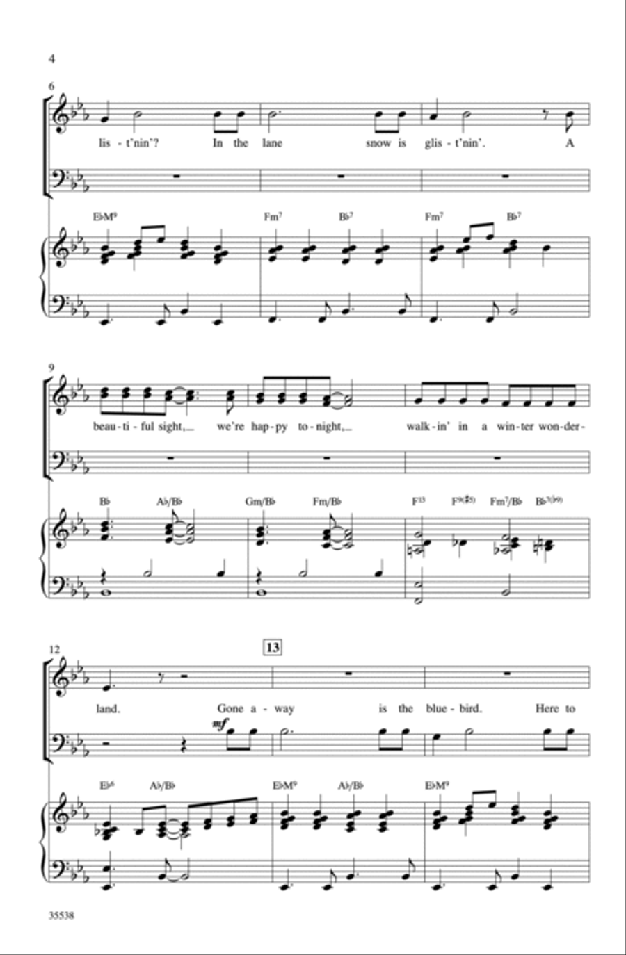 A Swingin' Christmas - SoundTrax CD (CD only) Choir scores gallery preview page 3