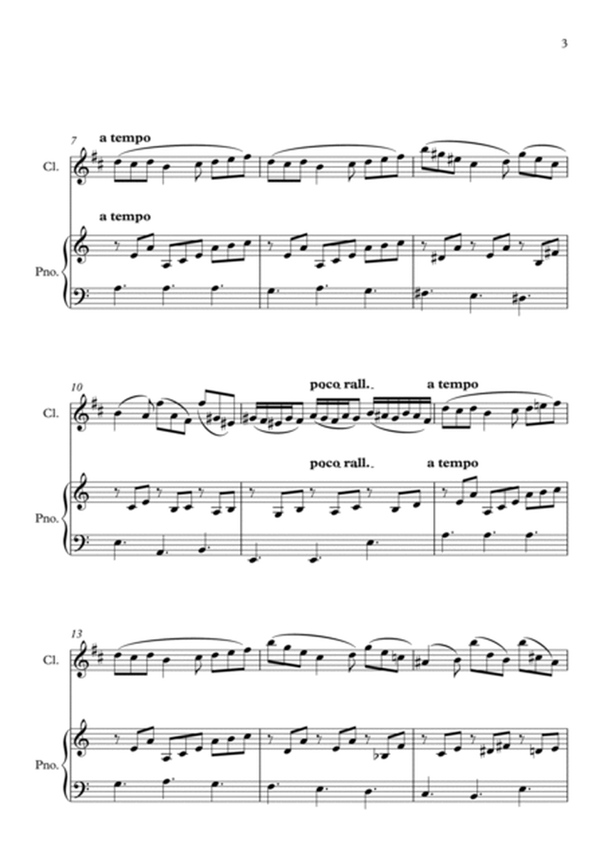 Meditation (Opus 18), for Clarinet and Piano image number null