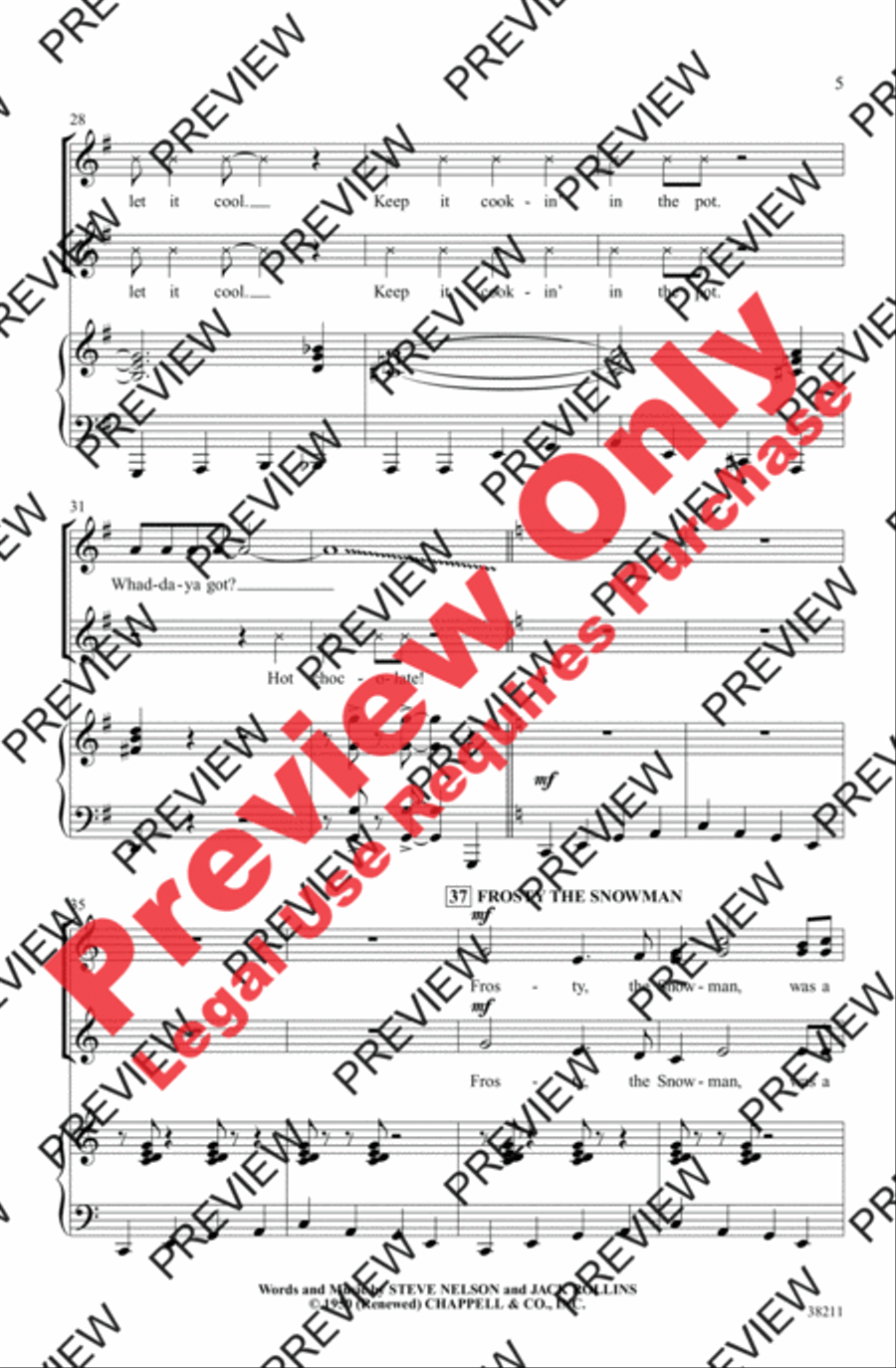 A Winter Blast! A Winter Blast! Women's Choir scores gallery preview page 5