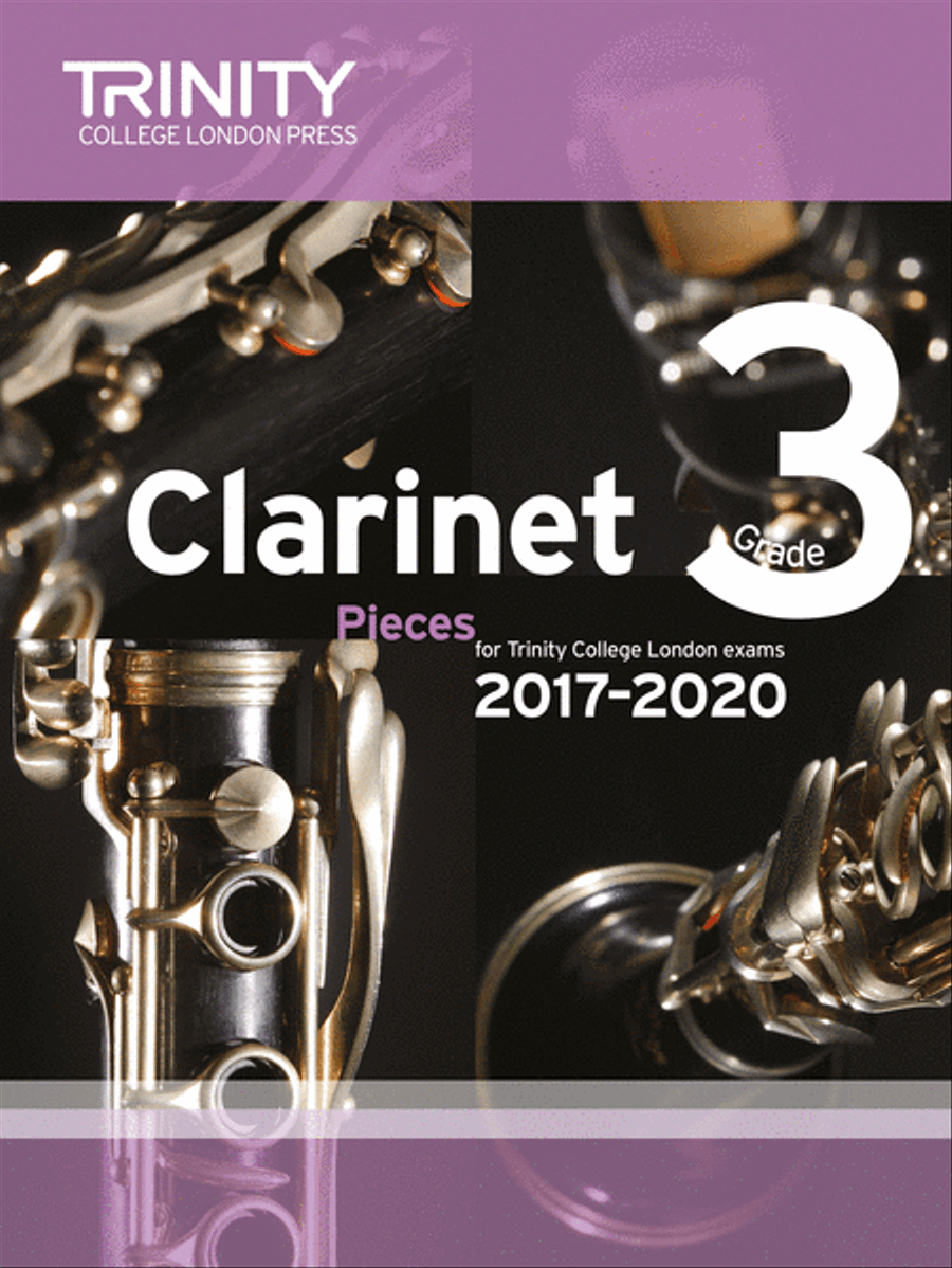 Clarinet Exam Pieces 2017-2020: Grade 3 (score & part) Clarinet scores gallery preview page 1