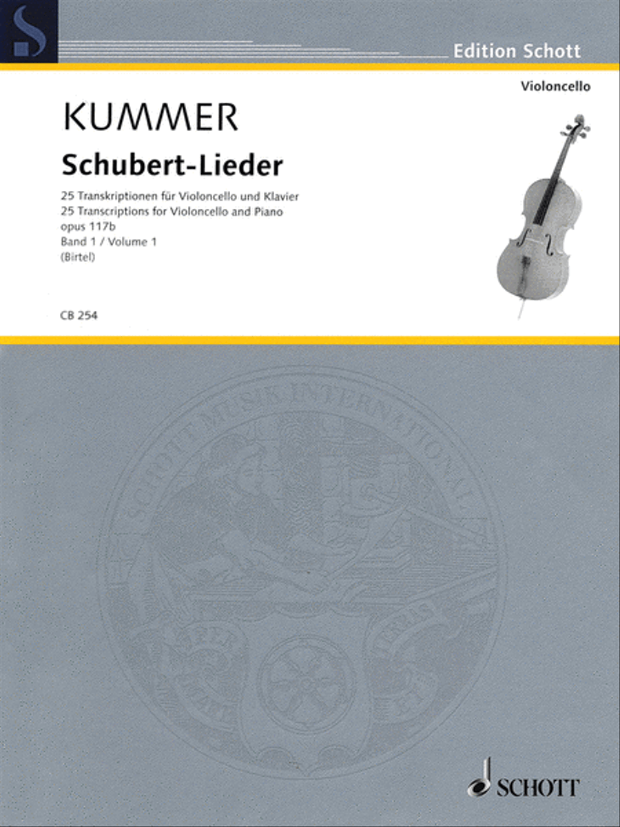 Schubert-Lieder Op. 117b Piano Accompaniment scores gallery preview page 1