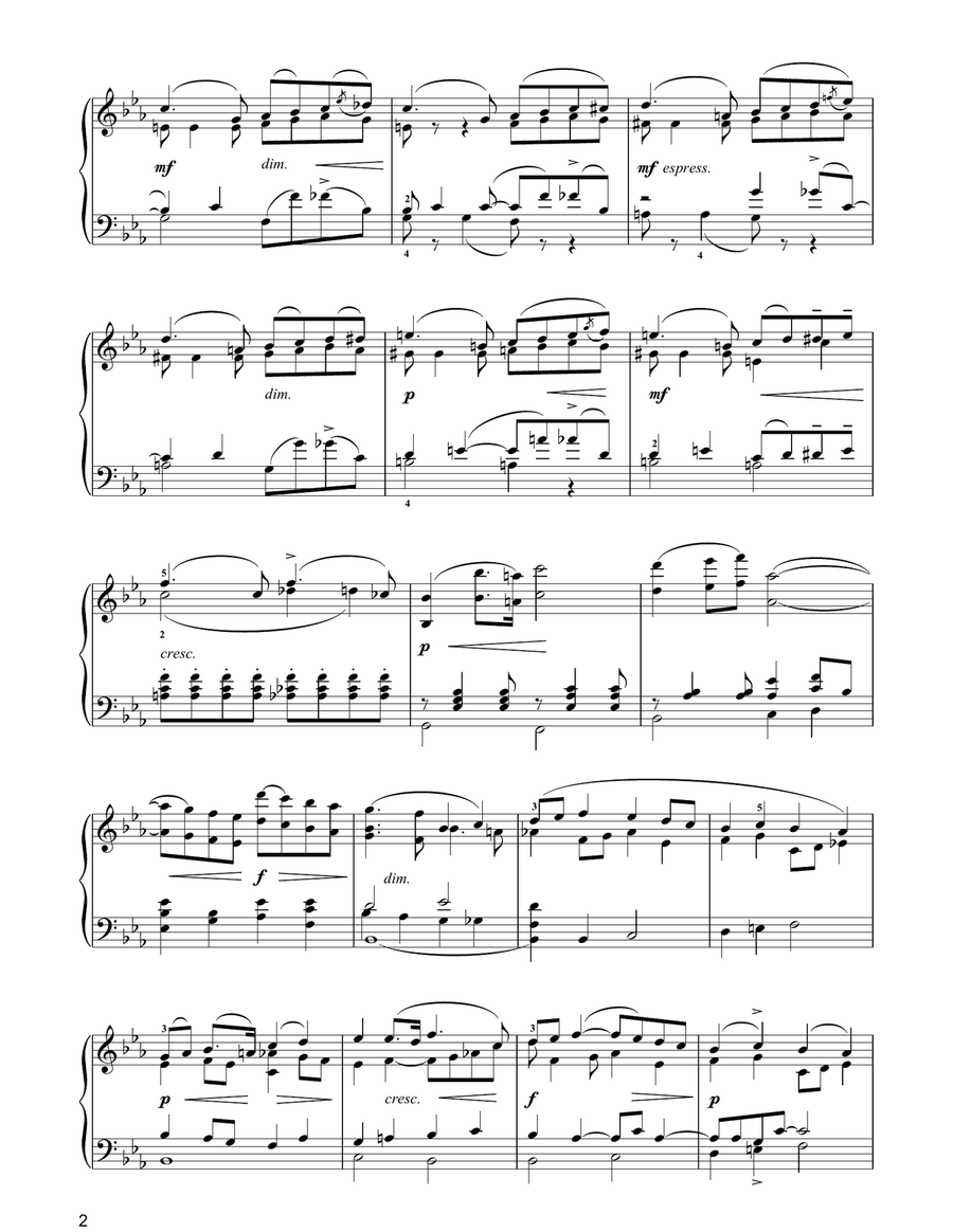 Cockaigne Overture Op.40 Piano Solo scores gallery preview page 2