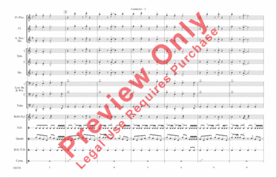 Jump Marching Band scores gallery preview page 3