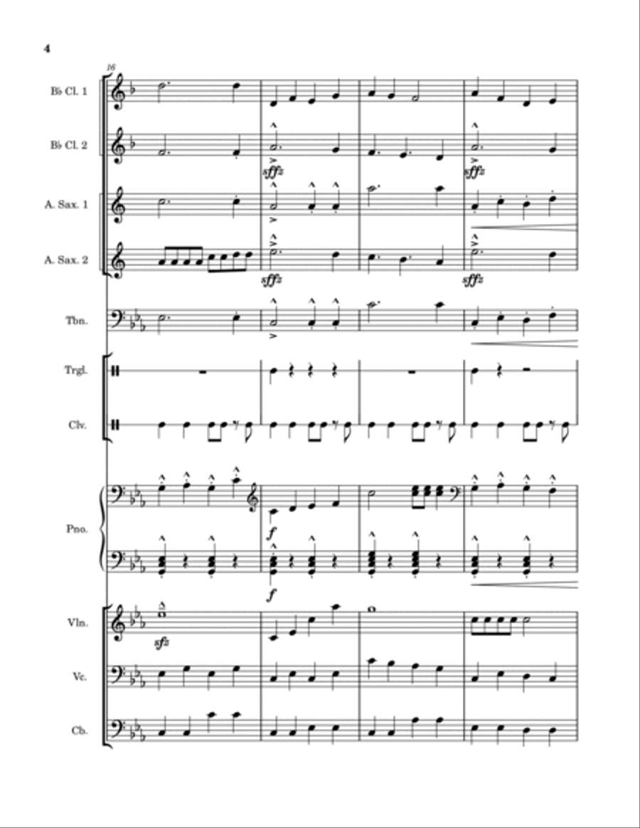 Adventurer's Chorus Adventurer's Chorus Choir scores gallery preview page 4