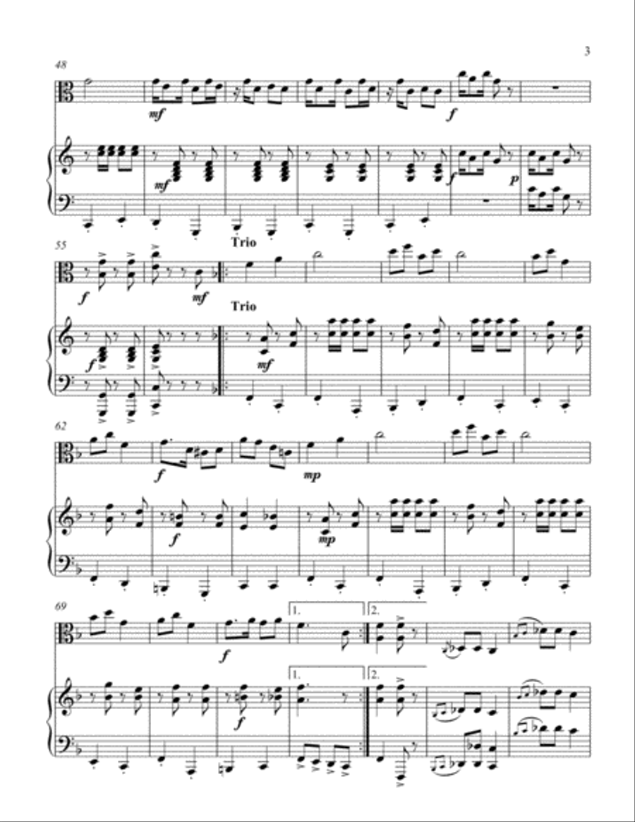 Blackville Society Viola scores gallery preview page 3