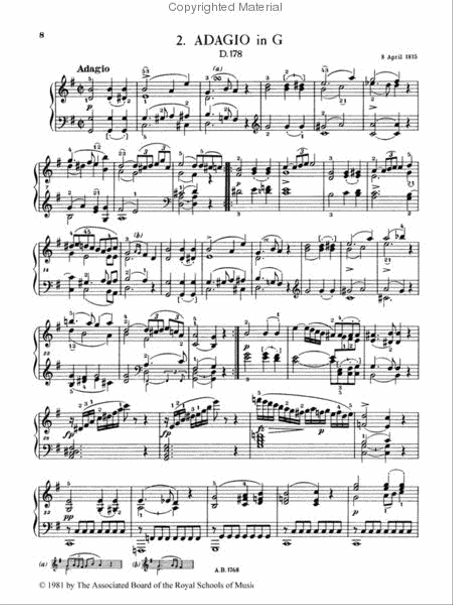 Nine Short Piano Pieces Nine Short Piano Pieces Piano Method scores gallery preview page 2