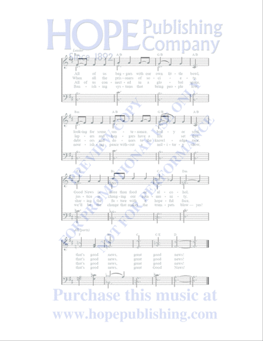 A Place at the Table Choir scores gallery preview page 137