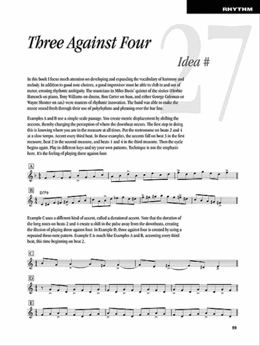 Amazing Phrasing – Trumpet Trumpet Solo scores gallery preview page 5