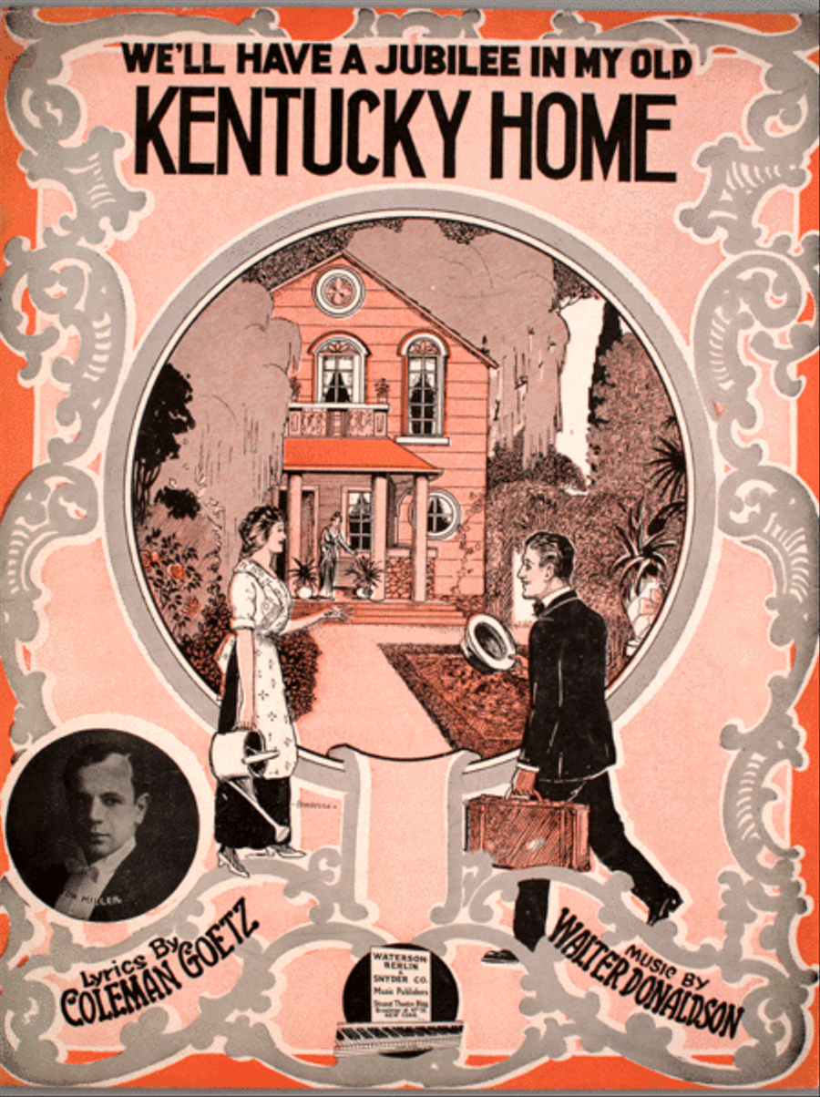 We'll Have a Jubilee in My Old Kentucky Home Voice scores gallery preview page 1