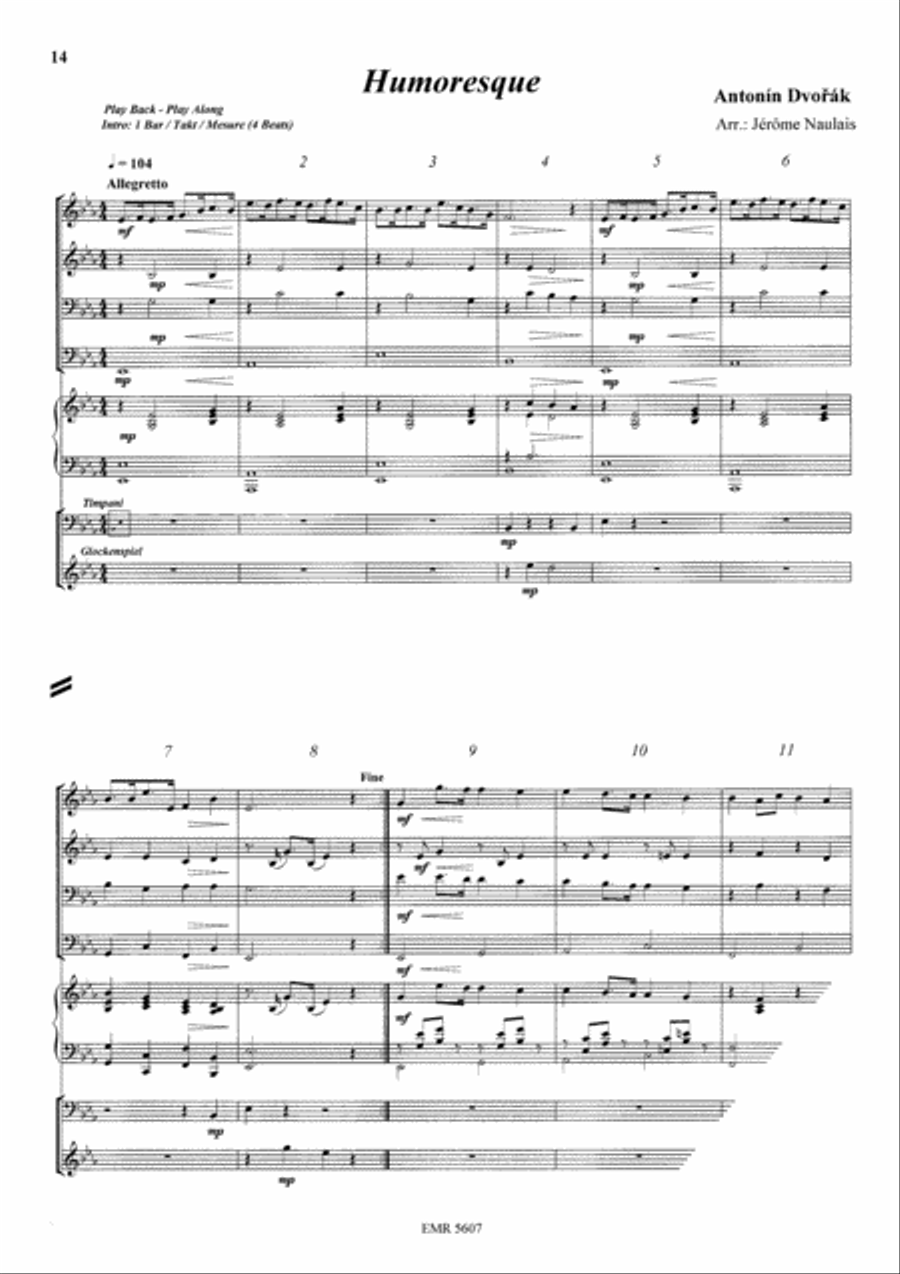 Album Volume 4 Brass Ensemble scores gallery preview page 6