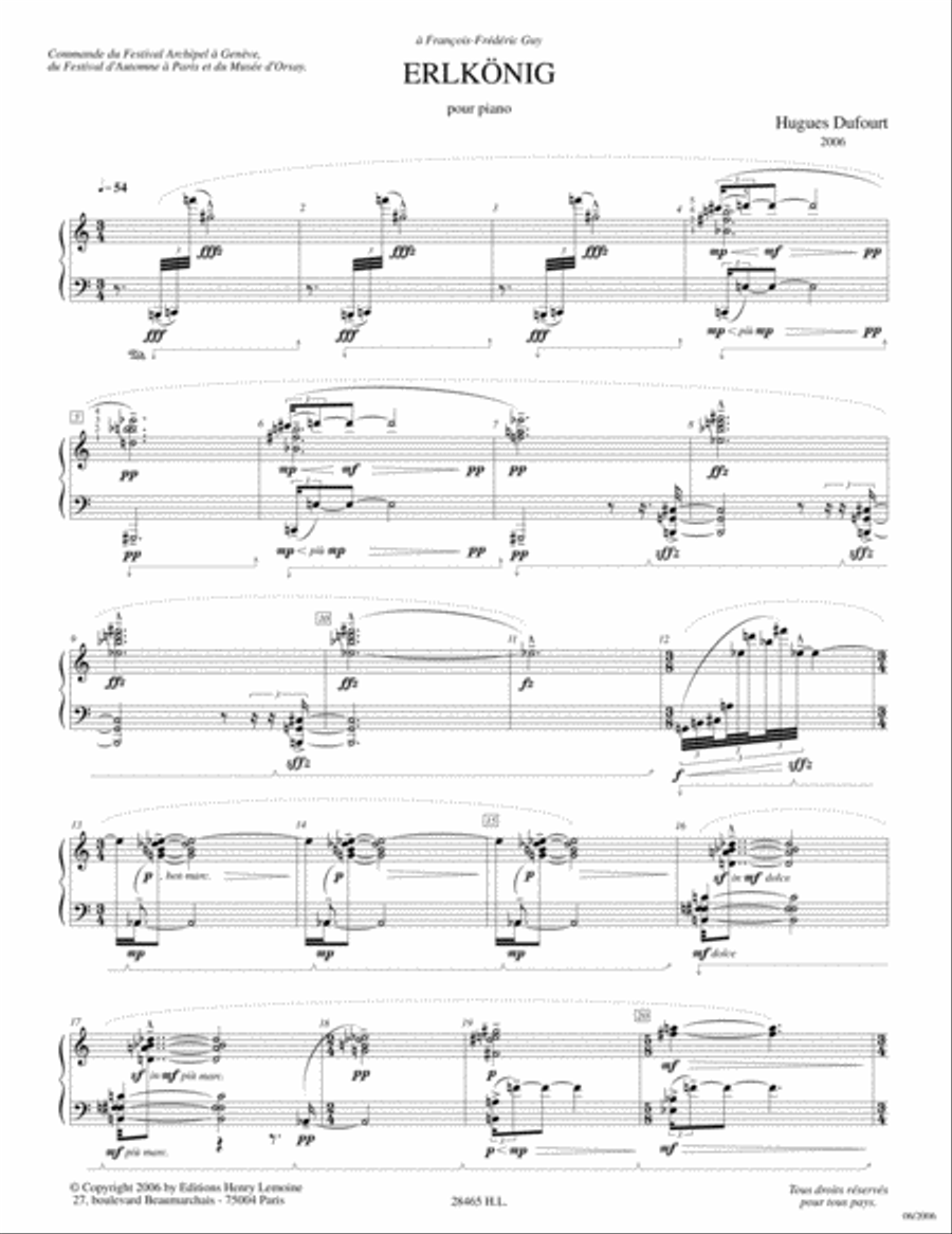 Erlkonig Erlkonig Piano Solo scores gallery preview page 2