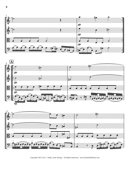 Concerto in D, RV 93 - 2nd Movement - Largo - Vivaldi (String Quartet) image number null