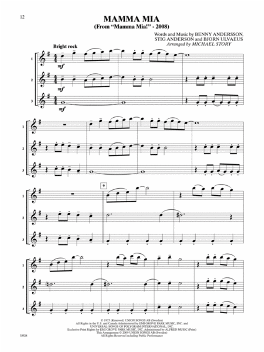 Movie Trios for All Movie Trios for All Small Ensemble scores gallery preview page 13