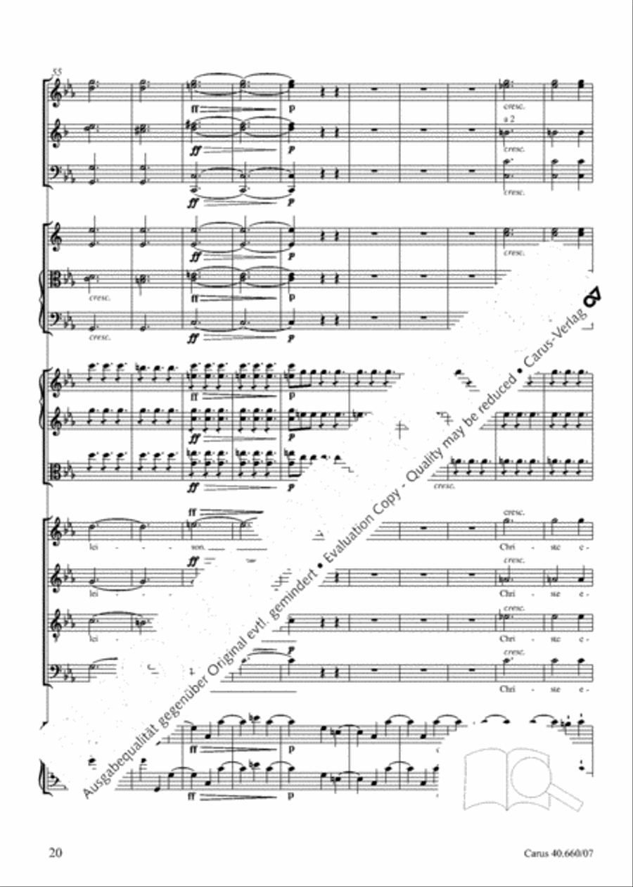 Mass in E flat major (Messe in Es)
