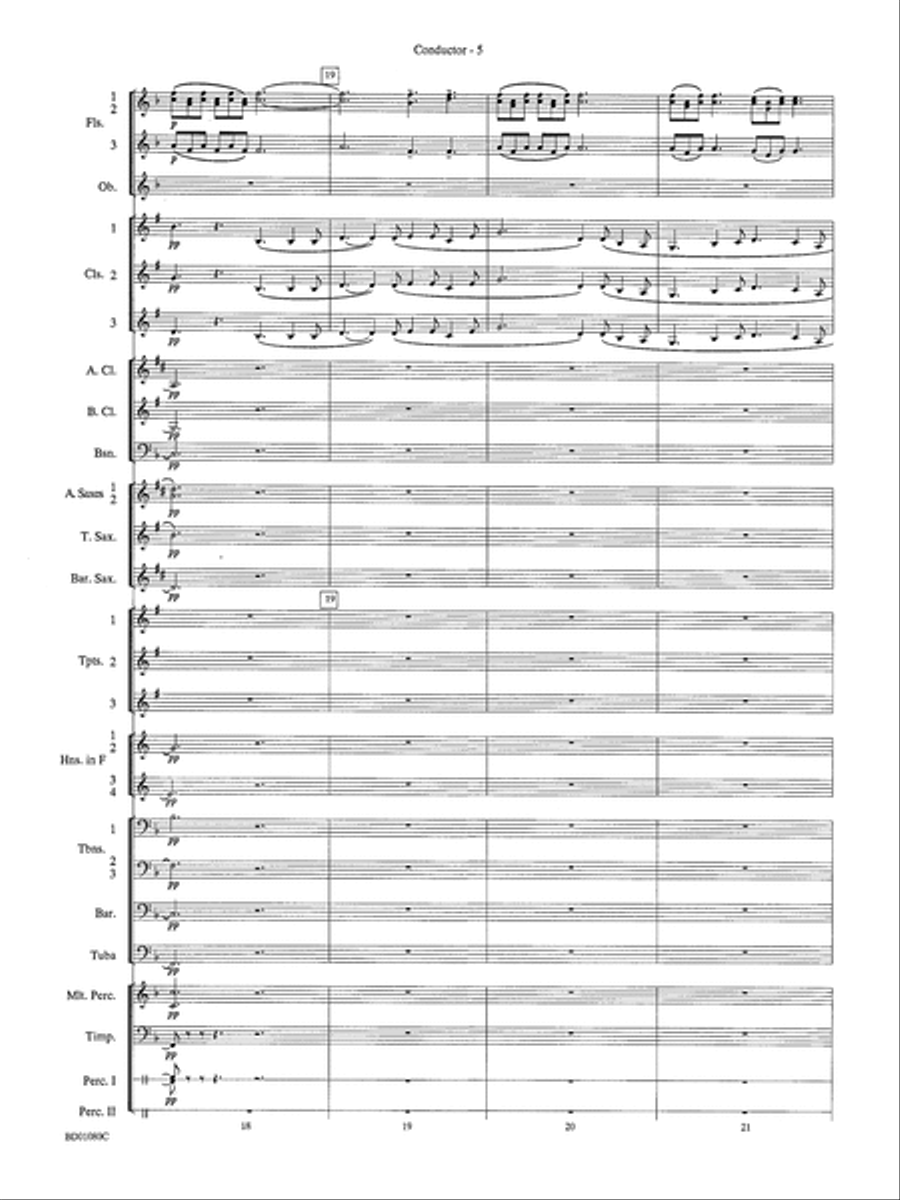 O Holy Night: Score O Holy Night: Score Concert Band scores gallery preview page 6