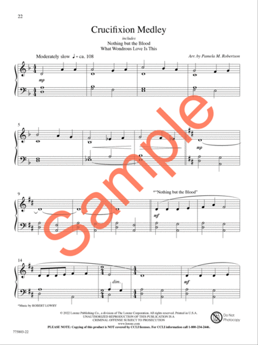 My Joy and My Rest Piano Solo scores gallery preview page 19