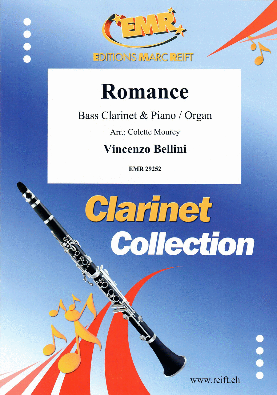 Romance Bass Clarinet scores gallery preview page 1