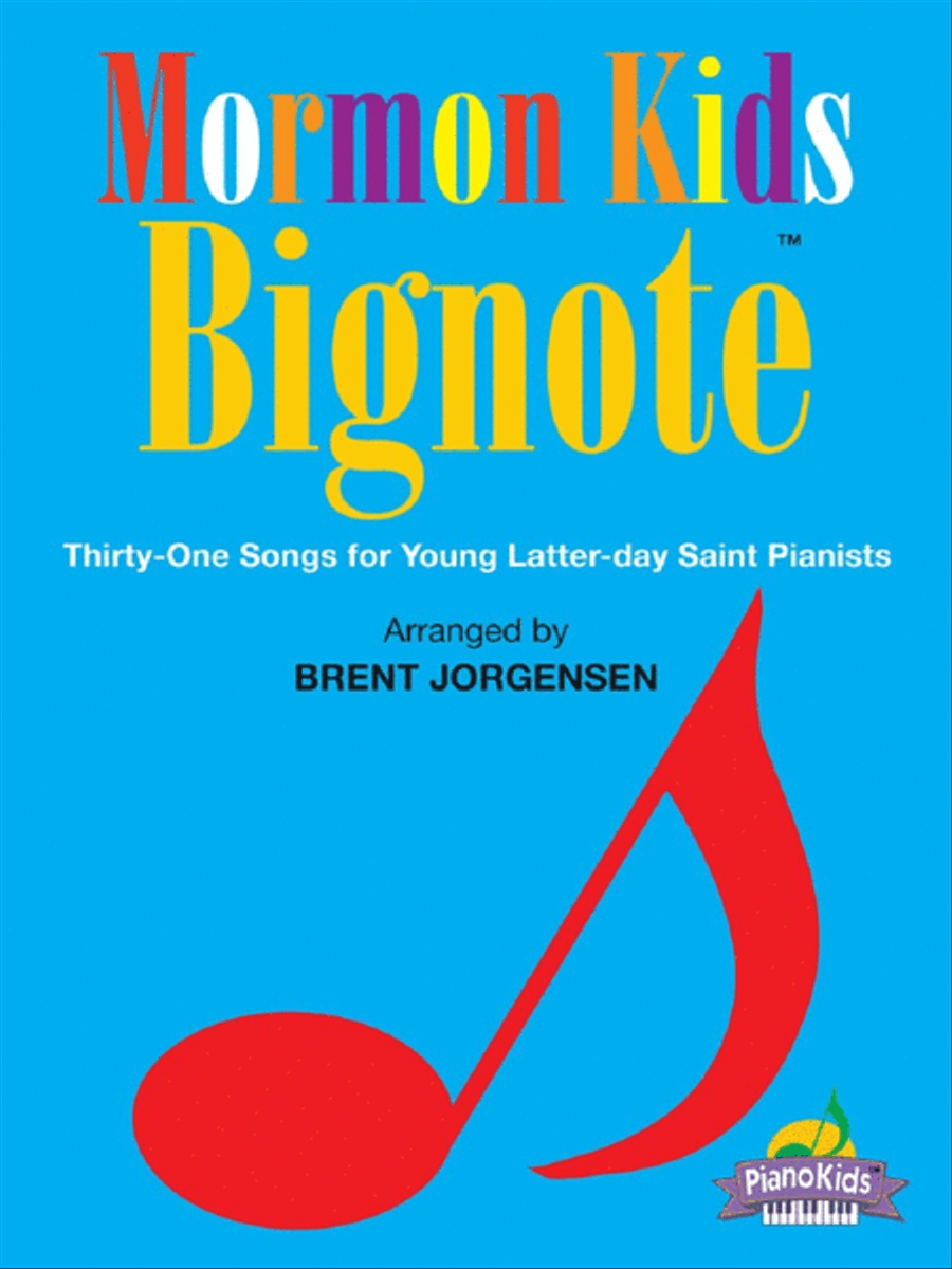 Mormon Kids Bignote Easy Piano scores gallery preview page 1