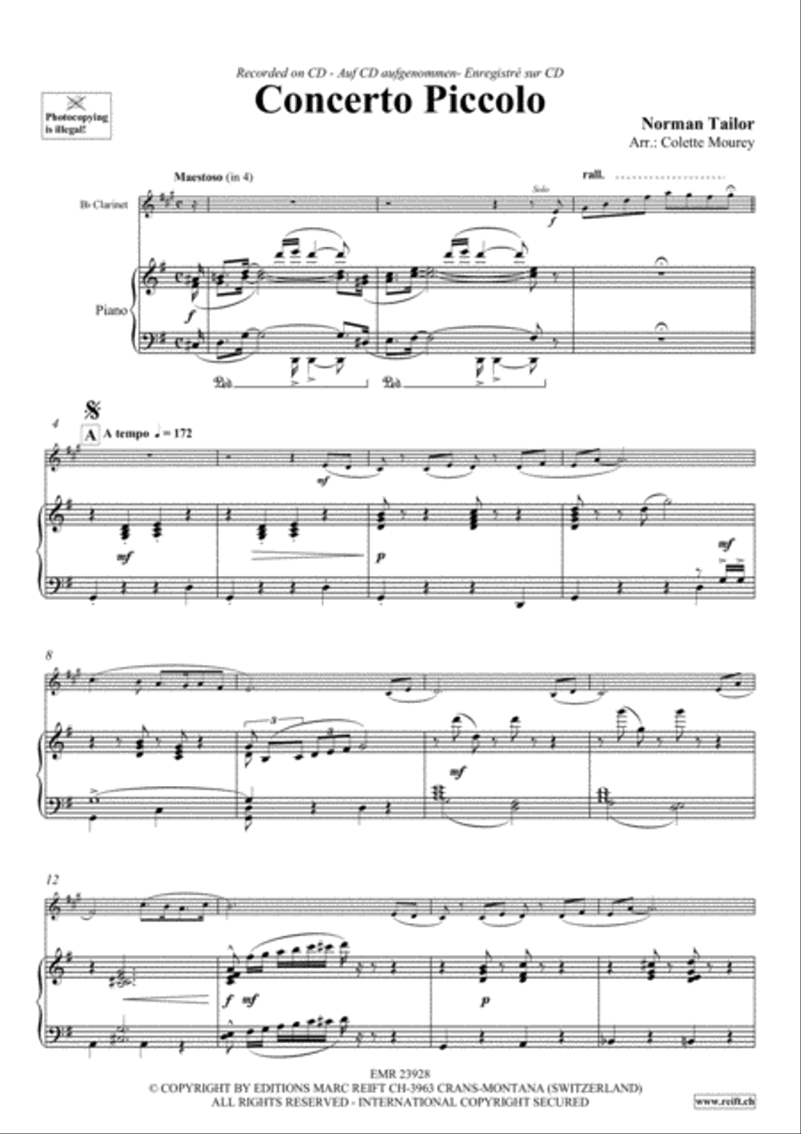 Concerto Piccolo Piccolo scores gallery preview page 3