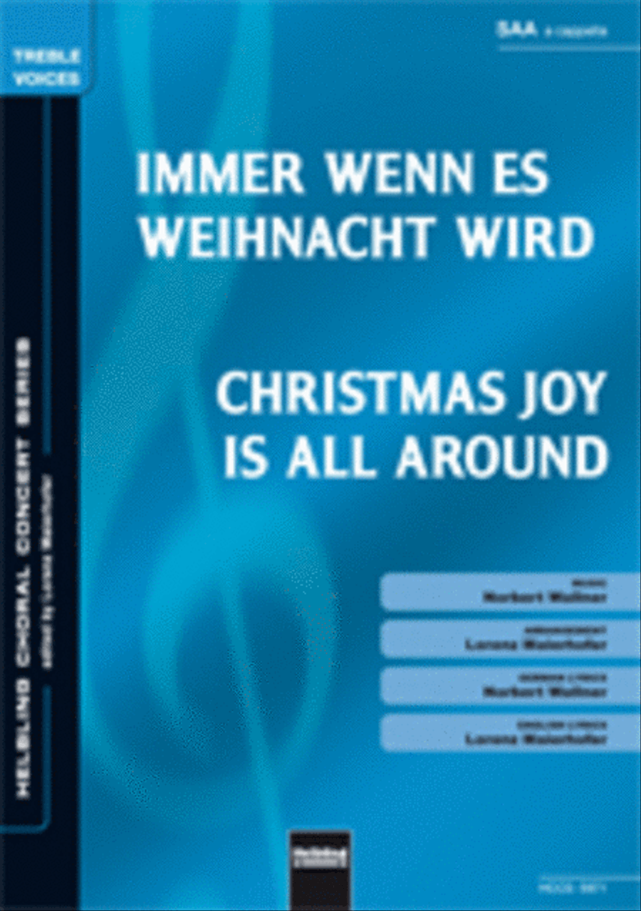 Christmas Joy is all around/Immer wenn es... Choir scores gallery preview page 1