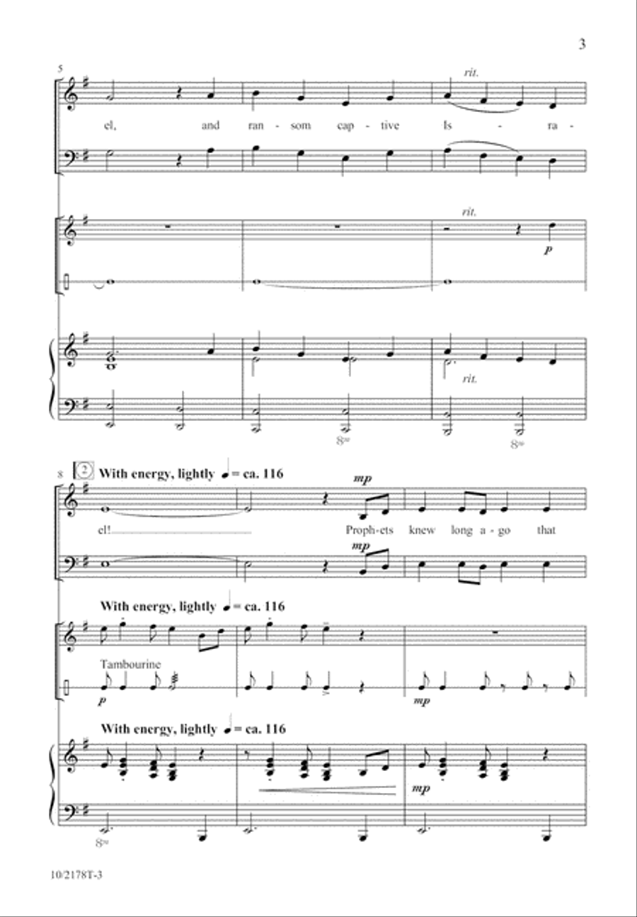 Prophets Knew 4-Part scores gallery preview page 3