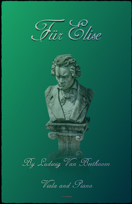 Book cover for Für Elise, for Viola and Piano