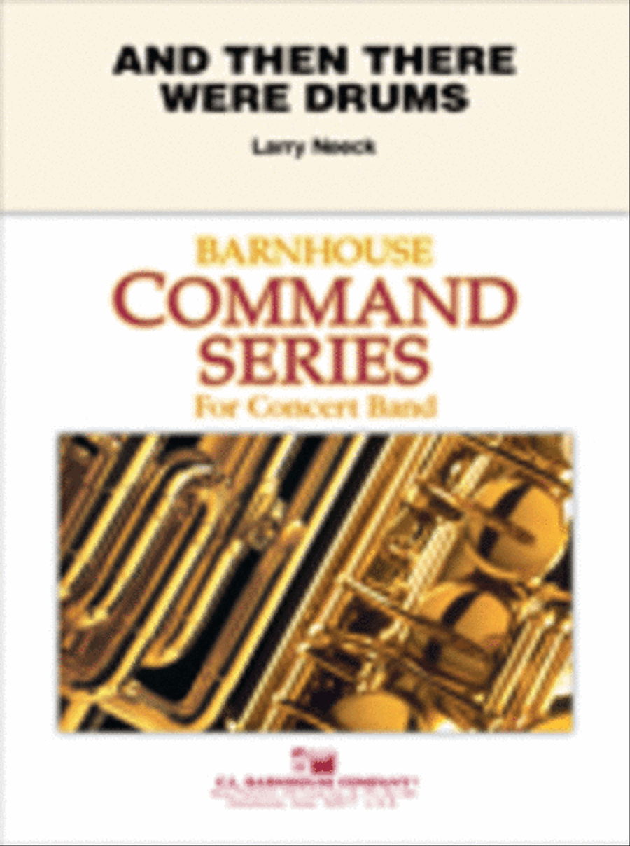 And Then There Were Drums Concert Band scores gallery preview page 1