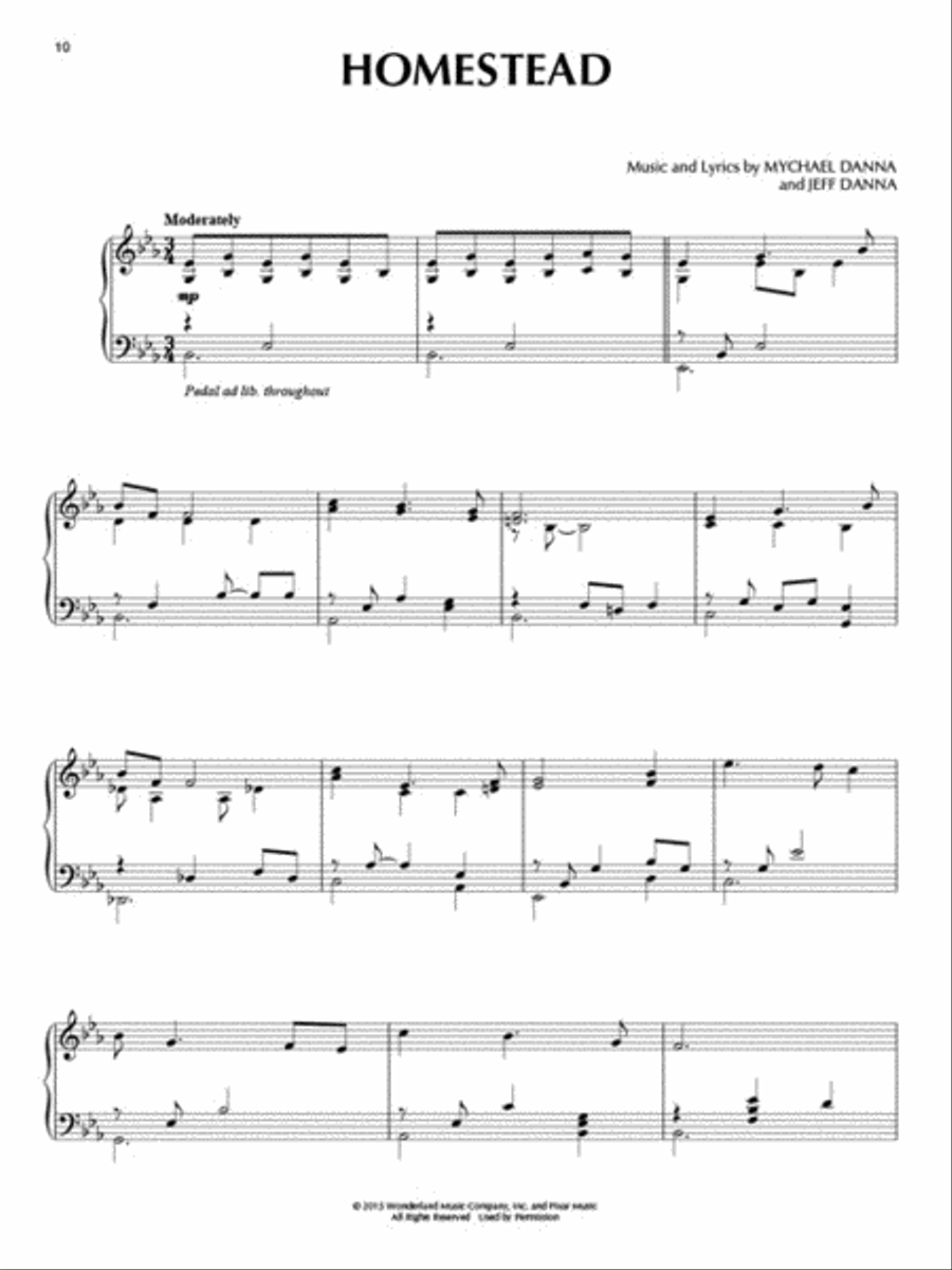 The Good Dinosaur The Good Dinosaur Piano Solo scores gallery preview page 3