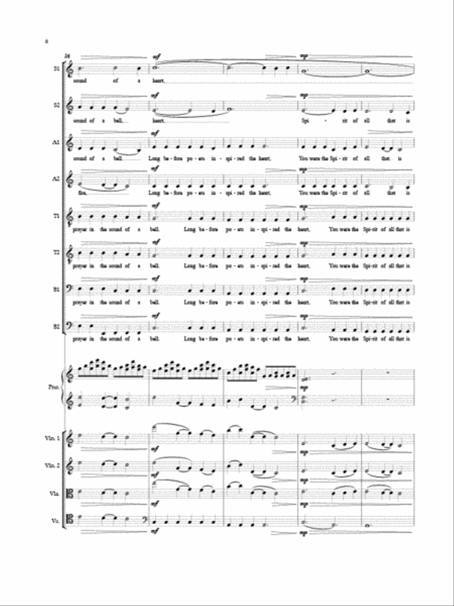 Luminous Night of the Soul (Full Score and Instrumental