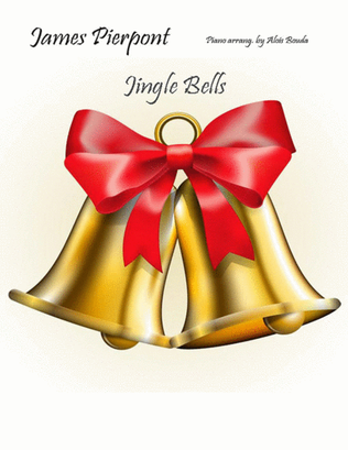 Jingle Bells piano solo easier version swinging