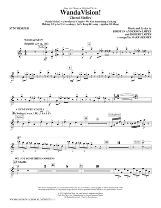 WandaVision! (Choral Medley) (arr. Mark Brymer) - Synthesizer