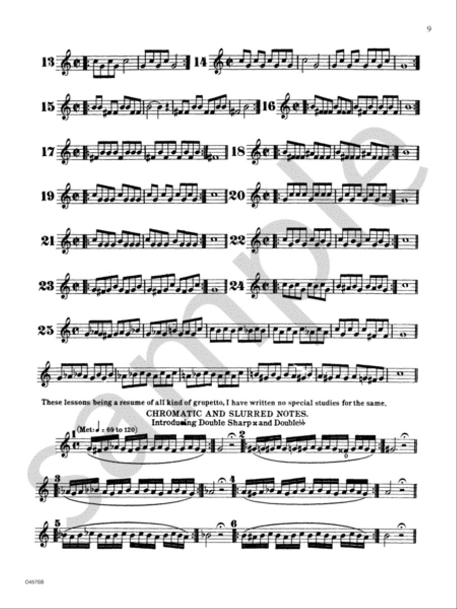 Grand Method For Trumpet Or Cornet Cornet scores gallery preview page 11