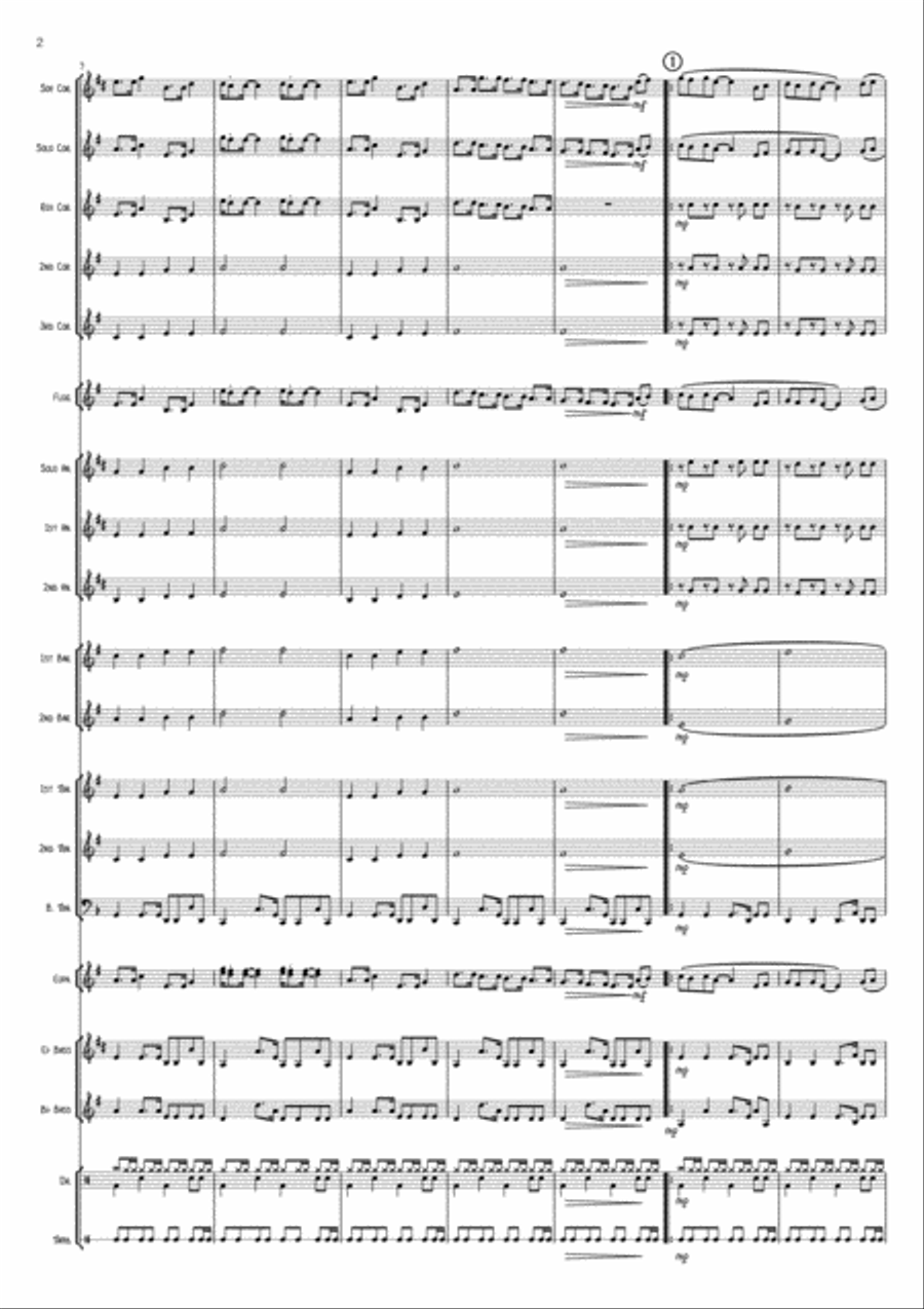 Ruby Brass Band scores gallery preview page 3